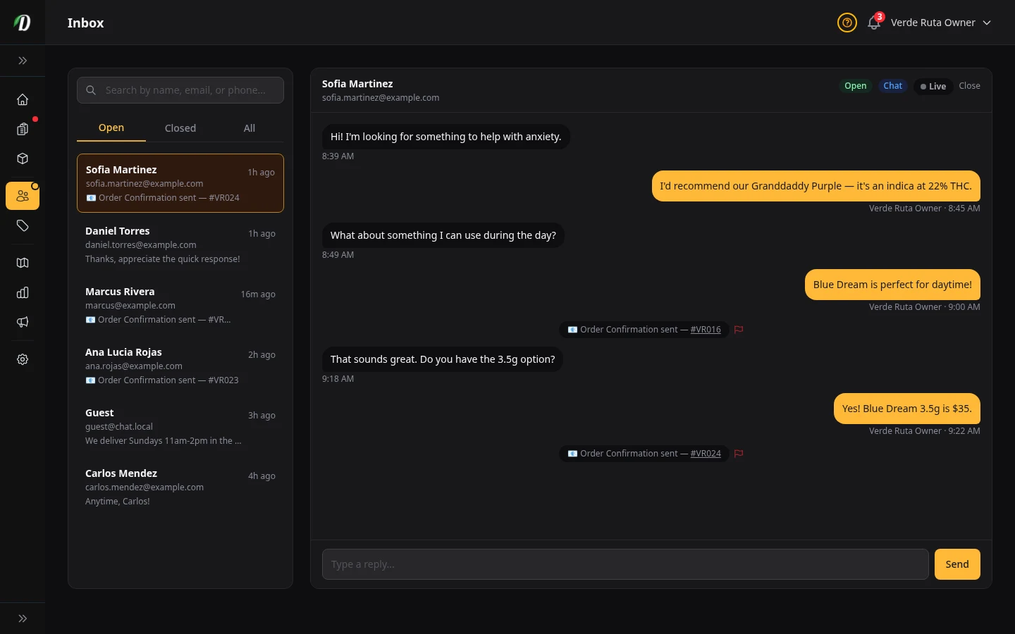 Bandeja de Entrada screenshot