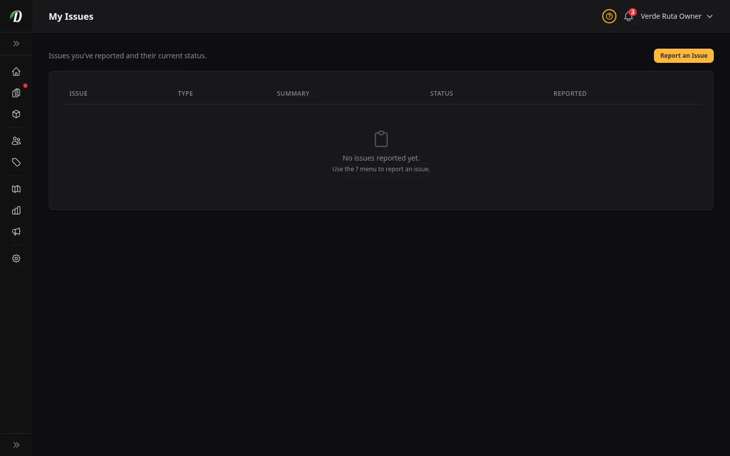 Seguimiento de Incidencias screenshot